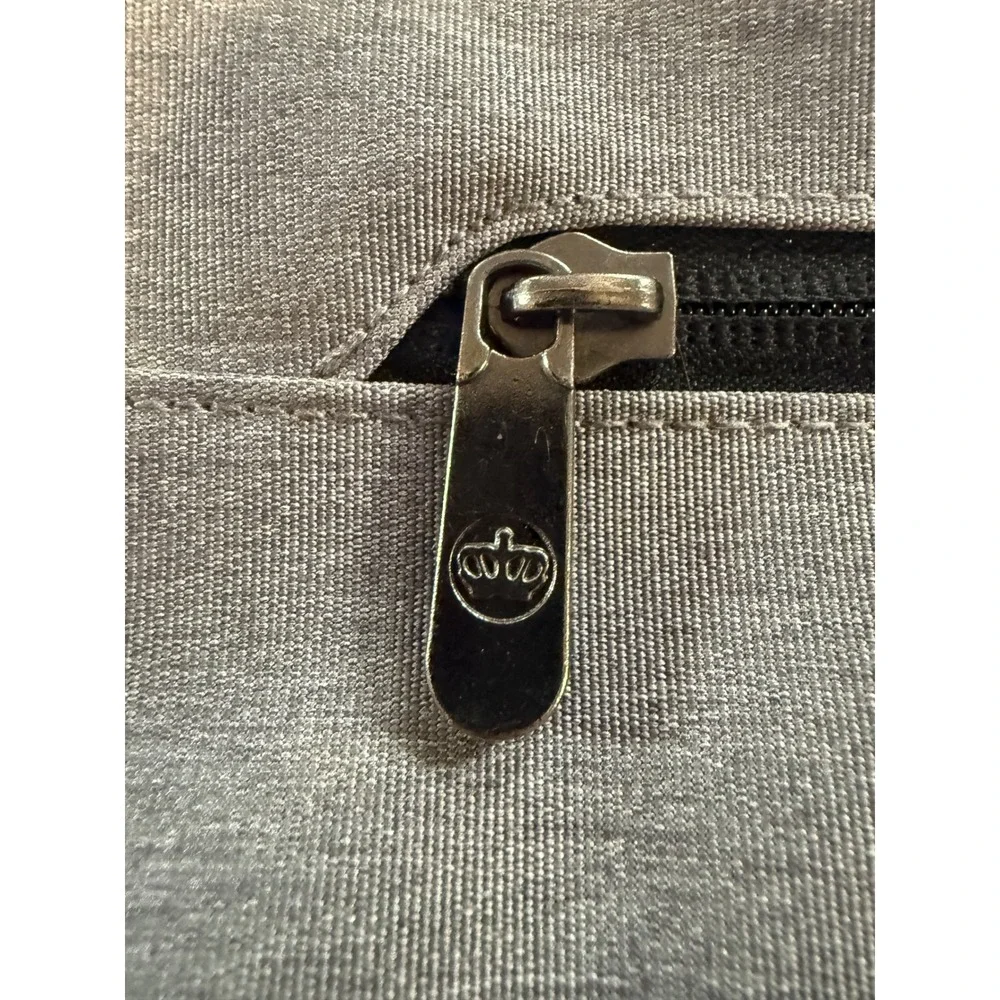 PKG Toronto Canada Laptop‎ Briefcase Heather Grey Business Messenger Bag Slim